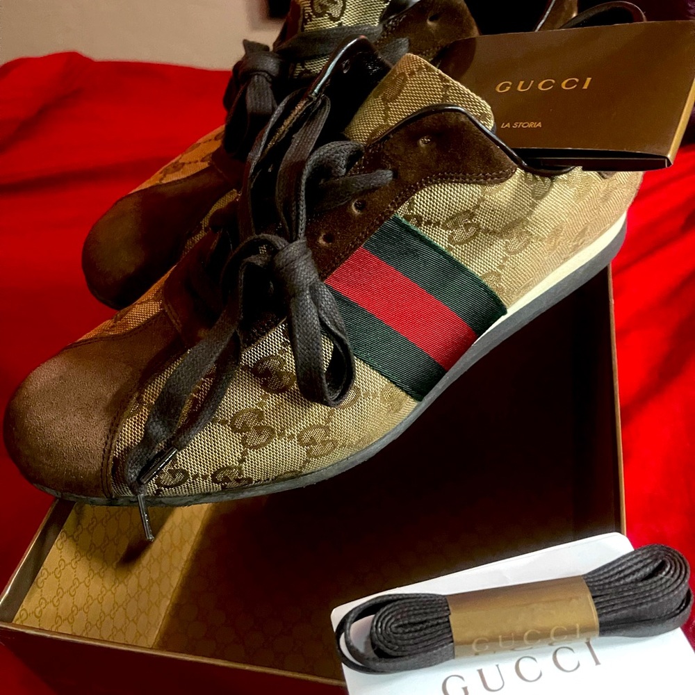 ORIGINAL SUEDE GUCCI MUTLI SNEAKERS